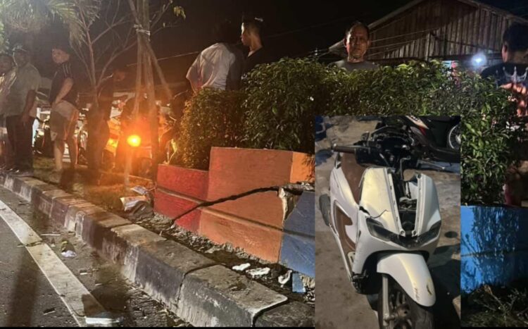 Lakalantas Tunggal di Jalan Sultan Syahrir Bontang, Seorang Pemotor Meninggal Dunia