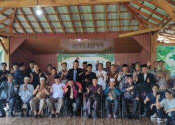 Halalbihalal Persatuan Batak Muslim Satataring Lampung Meriah, Diawali Tradisi Manortor