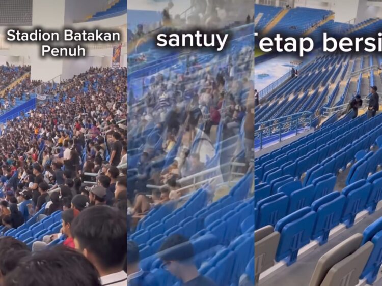 Viral! Kalah dari Persipura dan Terancam Degradasi, Sporter Persiba Tetap Kondusif