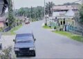 Terekam CCTV, Kijang Kotak Tabrak Rumah di Perumahan HOP Bontang
