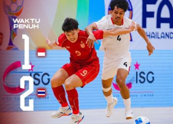 Kalah 1-2 dari Thailand, Timnas Futsal Indonesia Gagal Juara AFF 2026