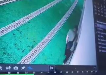 Kotak Amal Masjid Terapung Bontang Dibobol, Pelaku Tampak Tahu Titik Buta CCTV