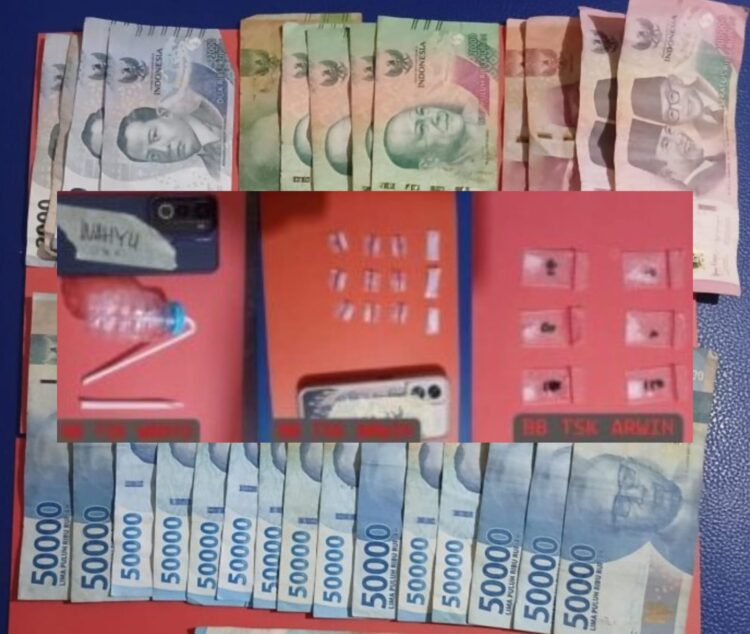 Sat Polairud Polres Bontang Tangkap 2 Pengedar, Berawal Laporan Nelayan