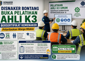 Disnaker Bontang Buka Pelatihan Ahli K3 Bersertifikat Kemenaker, Prioritaskan Warga Miskin