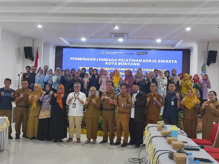 Beri Pembinaan, Disnaker Bontang Dorong LPK Swasta Tingkatkan Tata Kelola dan Akreditasi