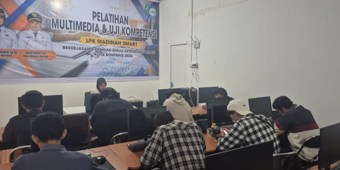 Disnaker Bontang Gelar Seleksi Pelatihan Animasi, 53 Peserta Berebut 26 Kuota