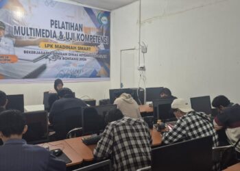 Disnaker Bontang Gelar Seleksi Pelatihan Animasi, 53 Peserta Berebut 26 Kuota