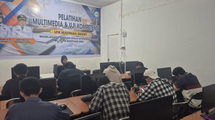 Disnaker Bontang Gelar Seleksi Pelatihan Animasi, 53 Peserta Berebut 26 Kuota