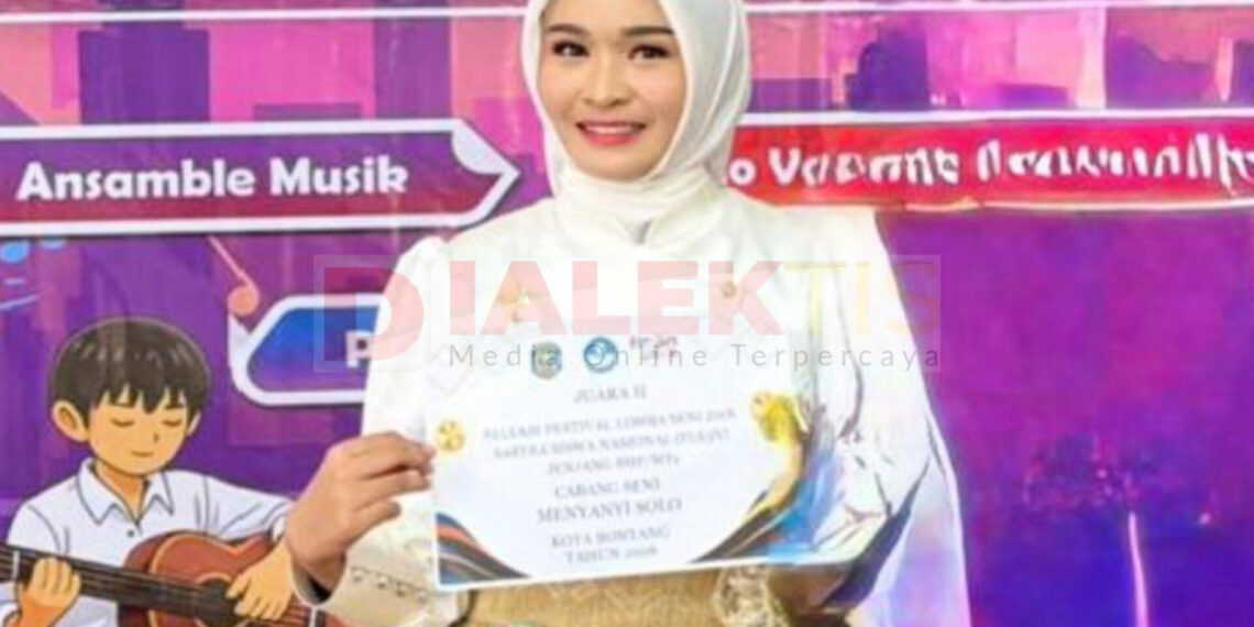 Siswi SMPN 3 Bontang Raih Juara 2 Solo Vocal FLS3N Tingkat Kota