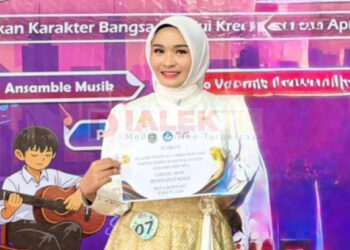 Siswi SMPN 3 Bontang Raih Juara 2 Solo Vocal FLS3N Tingkat Kota