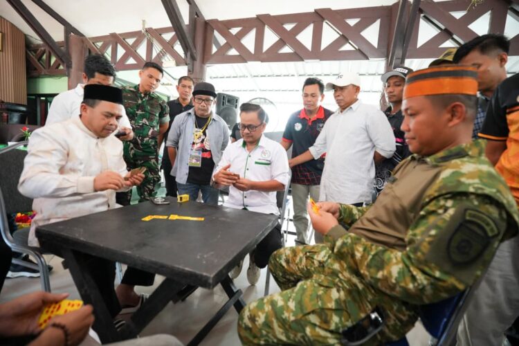 Turnamen Domino Dandim Cup Berlangsung Meriah, Wawali Apresiasi Ajang Kebersamaan