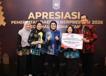Strategi Tekan Pengangguran Diakui Pusat, Pemkot Bontang Diganjar Penghargaan dan Insentif Rp 3 Miliar