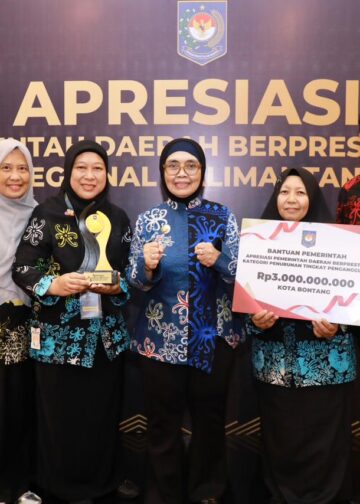 Strategi Tekan Pengangguran Diakui Pusat, Pemkot Bontang Diganjar Penghargaan dan Insentif Rp 3 Miliar