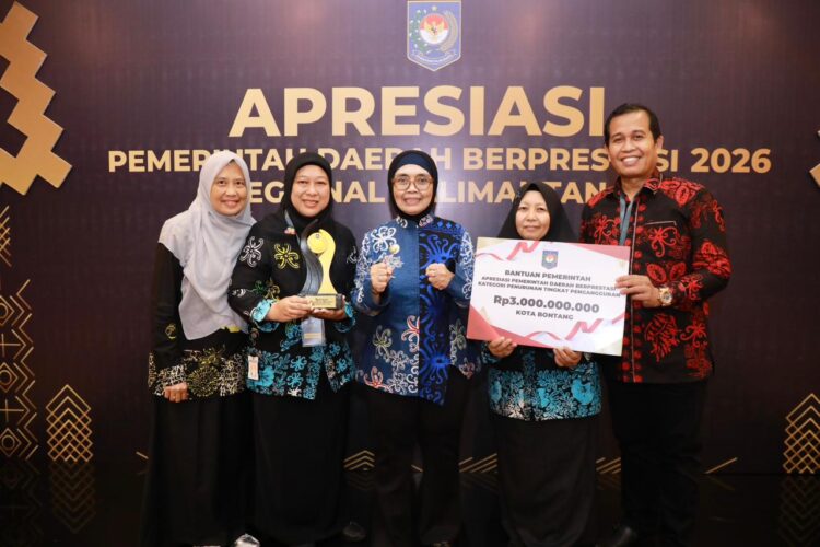 Strategi Tekan Pengangguran Diakui Pusat, Pemkot Bontang Diganjar Penghargaan dan Insentif Rp 3 Miliar