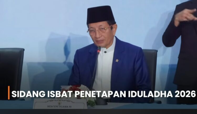 Pemerintah Tetapkan Besok 1 Zulhijah 1447H, Artinya Iduladha Pada Rabu 27 Mei 2026
