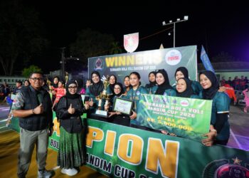 Tutup Turnamen Dandim Cup, Wali Kota Neni Sebut Bentuk Nyata Kemanunggalan TNI