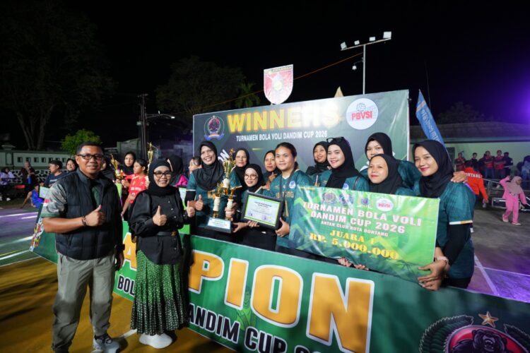 Tutup Turnamen Dandim Cup, Wali Kota Neni Sebut Bentuk Nyata Kemanunggalan TNI