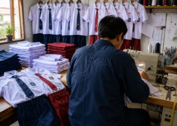 600 Penjahit Lokal Bontang Mulai Kerjakan Seragam Sekolah Gratis