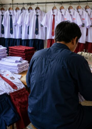 600 Penjahit Lokal Bontang Mulai Kerjakan Seragam Sekolah Gratis
