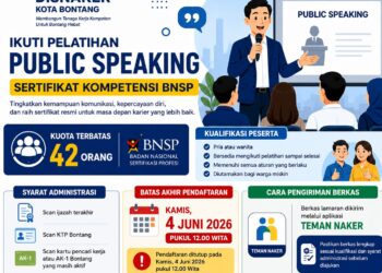 Disnaker Buka Pelatihan Public Speaking Bersertifikat BNSP, Kuota 42 Peserta