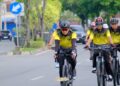 Jaga Kebugaran dan Soliditas Satuan, Dandim 0908/Bontang Gowes Bersama Anggota