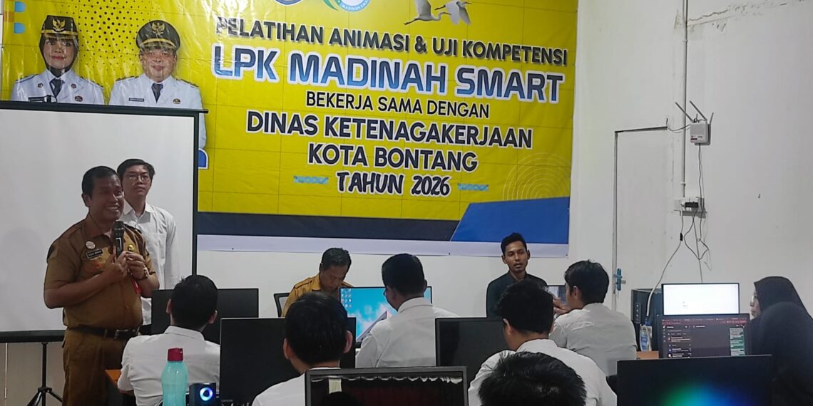 Disnaker Bontang Bekali 26 Peserta Pelatihan Animasi, Siapkan SDM Kreatif dan Berdaya Saing