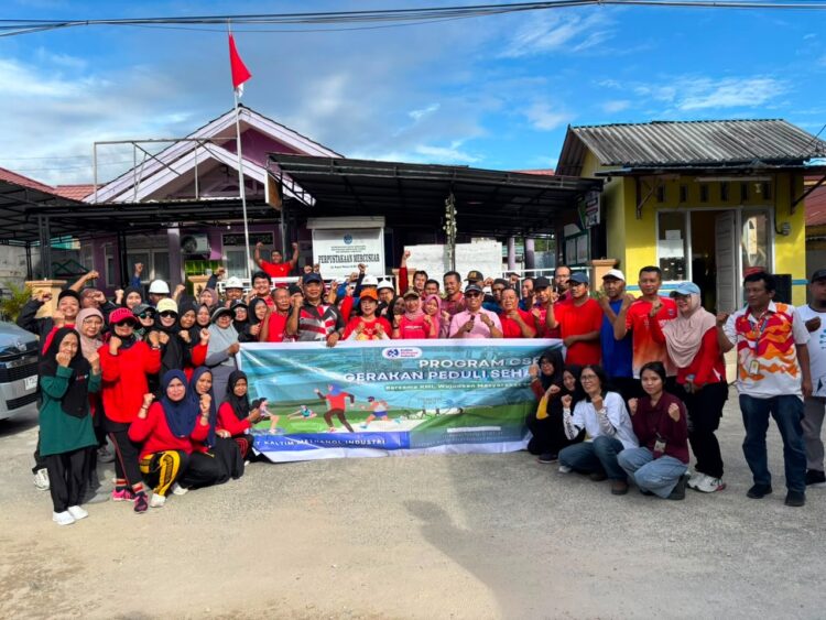 Tingkatkan Kualitas Kesehatan, PT KMI Kembali Gelar Gerakan Peduli Sehat di Loktuan