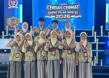 SMAN 1 Bontang Juara 1 LCC Empat Pilar MPR Tingkat Provinsi, Berikut Daftar Nama Siswanya