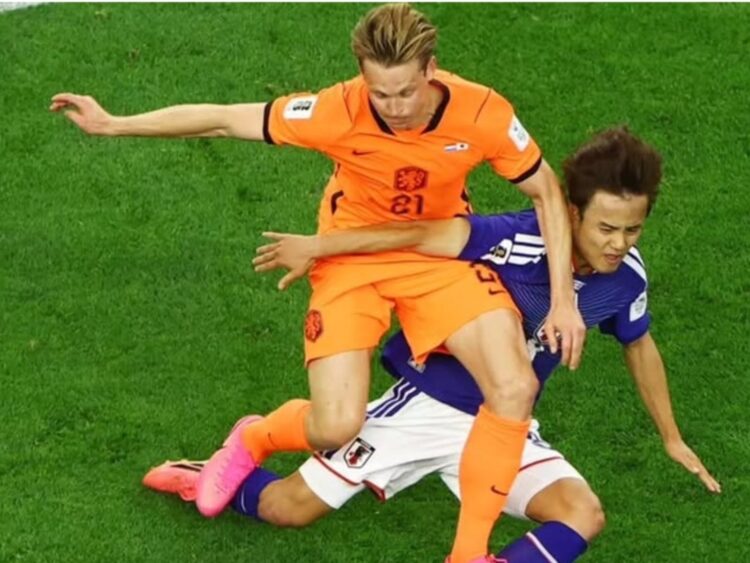 Tak Kenal Menyerah, Jepang Paksa Belanda Bermain Imbang 2-2