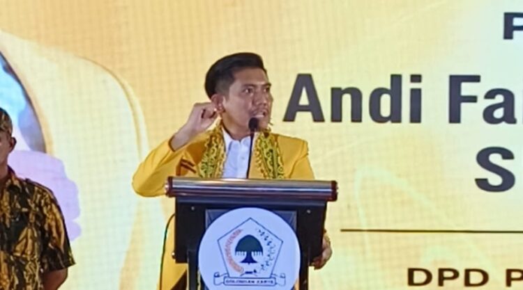 Kembali Pimpin Golkar Bontang, Berikut Isi Pidato Politik Andi Faiz Pasca Terpilih Aklamasi