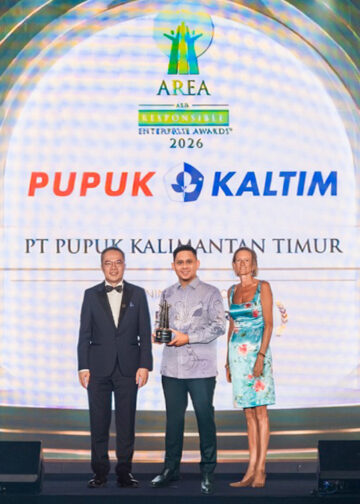 Pupuk Kaltim Raih Penghargaan AREA 2026, Pertegas Komitmen Bangun Ekonomi Inklusif