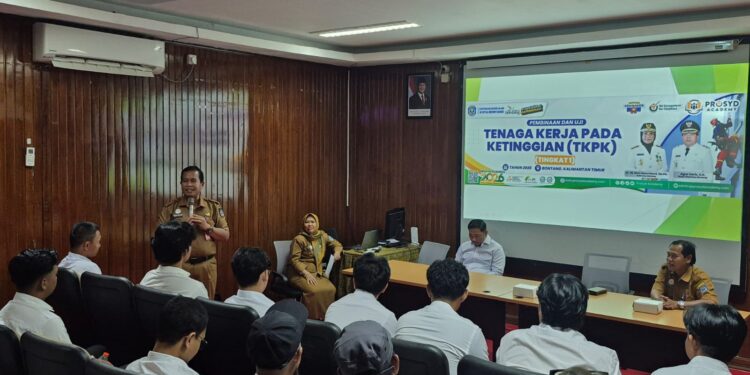 31 Peserta Ikuti Pelatihan Kerja di Ketinggian, Disnaker Bontang Siapkan SDM Berbasis Industri