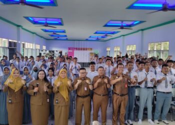 Disnaker Bontang Bekali Siswa SMK 3 Hadapi Dunia Kerja, Kenalkan Peluang Karier di Dalam dan Luar Negeri