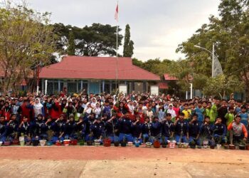 Cerita Ketua OSIS SMPN 1 Bontang, Bangga Sukses Gelar Aksi Eco-Earth Day di MPLS 2026