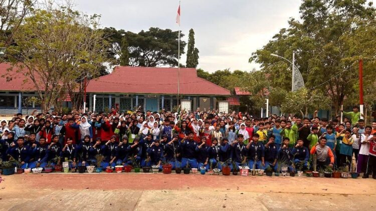 Cerita Ketua OSIS SMPN 1 Bontang, Bangga Sukses Gelar Aksi Eco-Earth Day di MPLS 2026