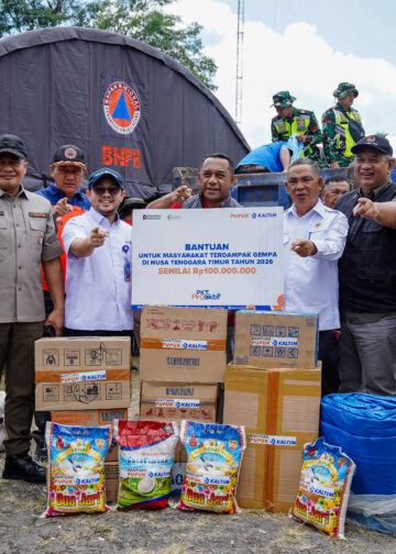 Lewat PKT Proaktif, Pupuk Kaltim Salurkan Logistik dan Kebutuhan Mendesak bagi Korban Gempa NTT