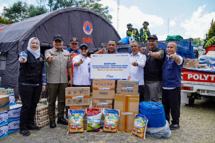 Lewat PKT Proaktif, Pupuk Kaltim Salurkan Logistik dan Kebutuhan Mendesak bagi Korban Gempa NTT