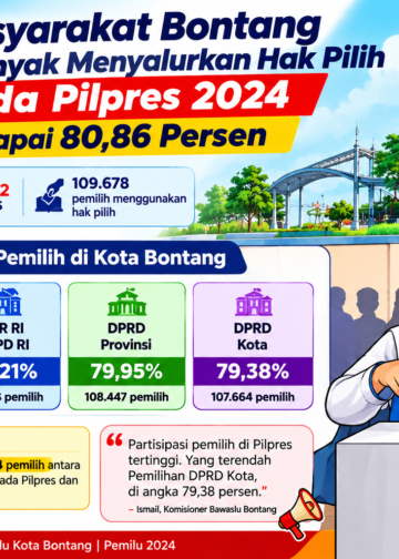 Pemilih di Bontang Lebih Tertarik Pilpres Ketimbang Pileg, Membaca Data Grafis Bawaslu
