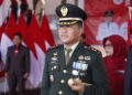 Momen Dandim Ardiansyah Hadiri Upacara Peringatan Proklamasi HUT Ke-81 Kemerdekaan RI