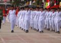 Paskibraka Bontang Sukses Laksanakan Tugas, Upacara HUT RI Berlangsung Khidmat