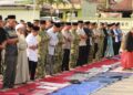 Salat Istisqa di Bontang, TNI Bersama Masyarakat Berdoa Memohon Hujan dan Berkah Negeri