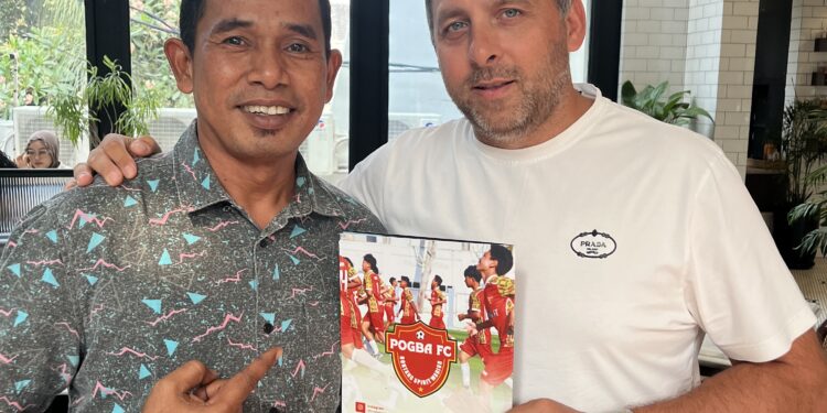 Bertemu Michael Chopra, Pogba Bontang FC Jajaki Kerjasama dengan Ajax Academy