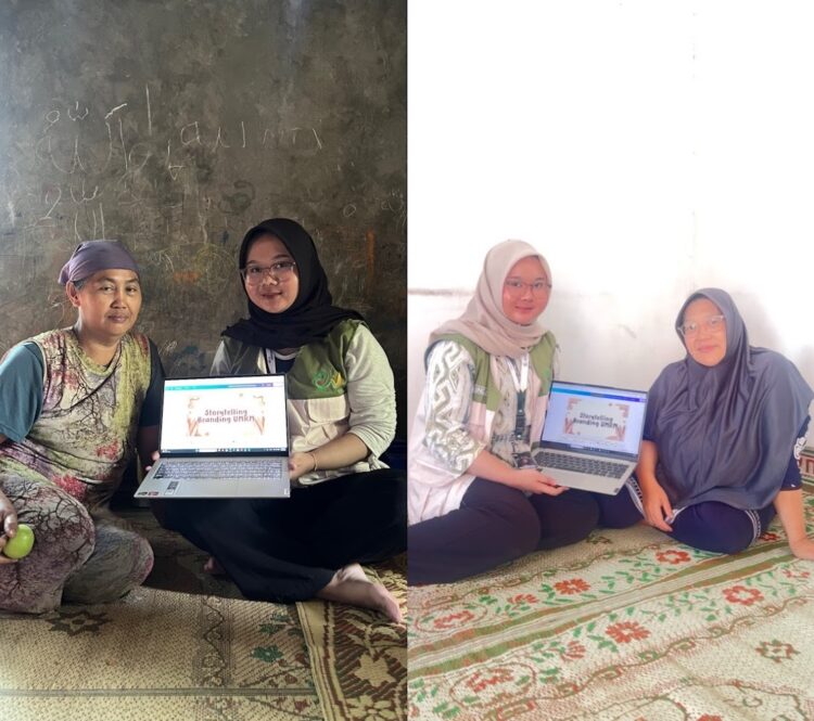 Mahasiswa KKNT-79 UNDIP Gelar Edukasi Storytelling Branding terhadap Pelaku UMKM di Wujil
