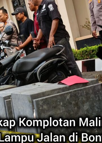 Polisi Ungkap Komplotan Maling Penyebab Lampu Jalan di Bontang Padam, Beraksi Malam Hari