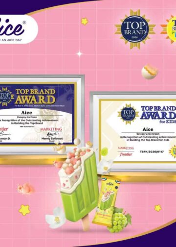 Top Brand Index Aice Capai 27,27%, Aice Pertahankan Top Brand 8 Tahun Berturut-turut