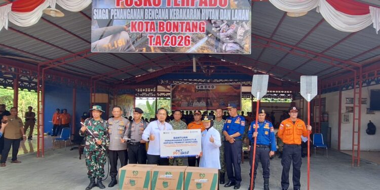 Perkuat Sinergi, Posko Bersama Karhutla Bontang Resmi Diluncurkan 