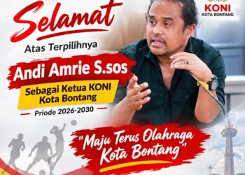 Calon Tunggal, Andi Amrie Resmi Terpilih Pimpin KONI Bontang