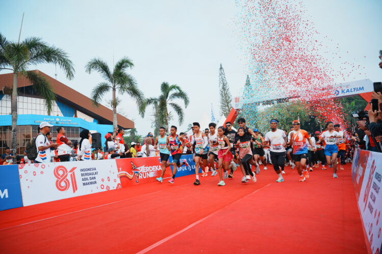 3.000 Peserta se-Kota Bontang Meriahkan Pupuk Kaltim Merdeka Run 2026