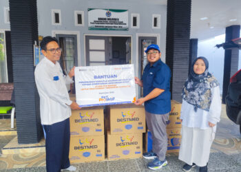 Pupuk Kaltim Salurkan 76.400 Masker bagi Masyarakat Terdampak Karhutla di Kalimantan dan Sumatra