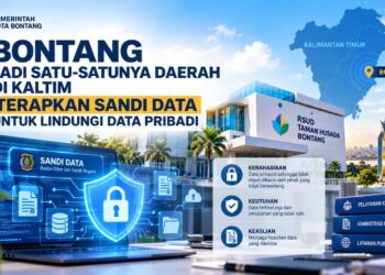 Bontang Jadi Satu-satunya Daerah di Kaltim Terapkan Sandi Data untuk Lindungi Data Pribadi